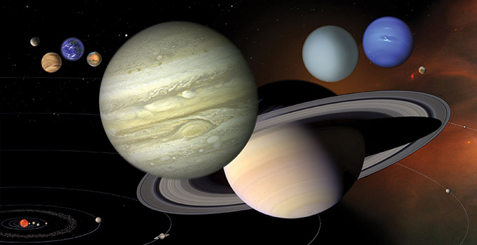 Los planetas del Sistema Solar